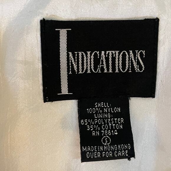 Vintage Indications 1980's 1990's Ski Jacket Windbreaker - Size Oversized Small - Picture 3 of 9